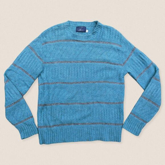North Harbour Other - Vintage Sweater Large Wool blend Stripes crew neck jumper North Harbour